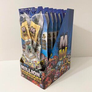 Million Warriors Lot of 8 Warrior 10 Packs Blind Mini Figures